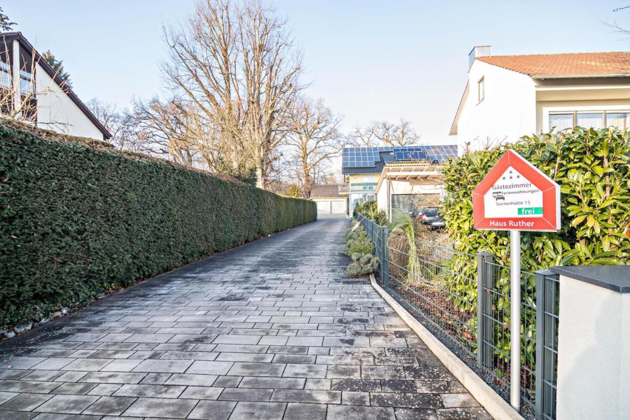 Haus Ruther - Wohnung 1 Bad Saulgau Eksteriør bilde